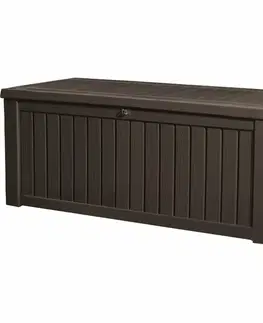 Keter zahradní úložný box Rockwood 570 l, hnědá