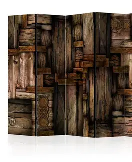 Paraván Wooden puzzle Dekorhome