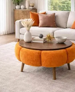 Konferenční stolek PAPATYA 60 WALNUT