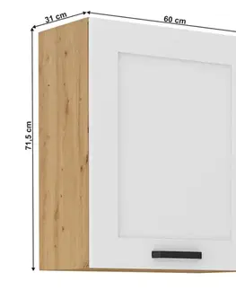 Horní skříňka LULA 60 G-72 1F Tempo Kondela