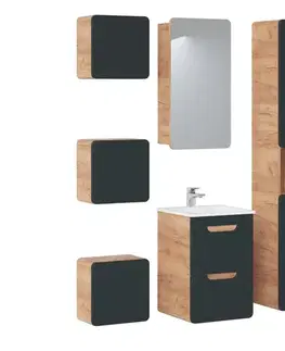 ArtCom Vysoká skříňka do koupelny ARUBA Cosmos 800