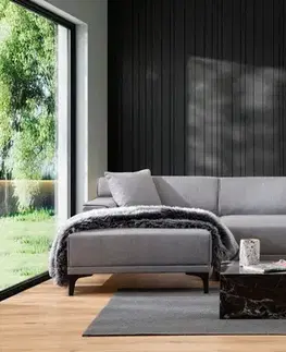 Rohová sedací souprava Petra L Corner - Light Grey