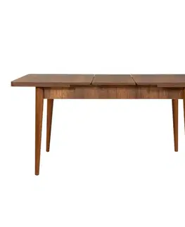 Jídelní set s rozkládacím stolem a židlemi (4 kusy) Vina 0900 - Walnut Stone