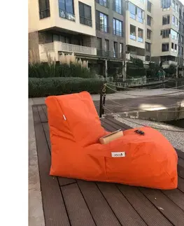 Sedací vak Daybed, oranžová