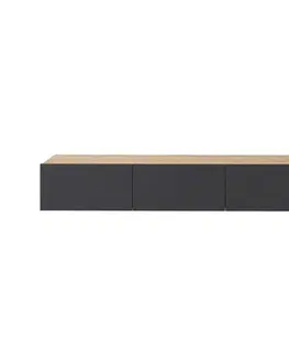 TV stolek Francy 180 - Sapphire Oak, Anthracite