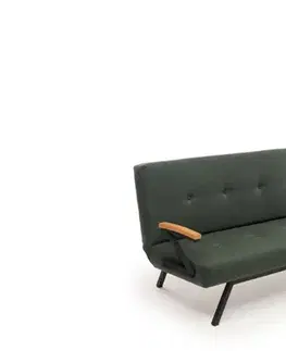 Trojmístná rozkládací pohovka Zven - Green