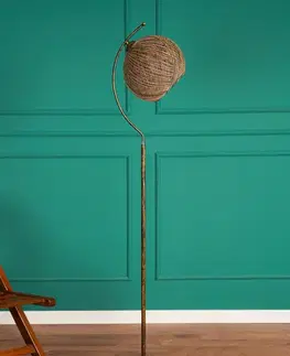 Stojací lampa Povimento - Vintage Black