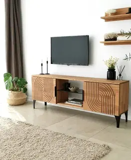 TV stěna / Sestava pod TV Lidya - Oak