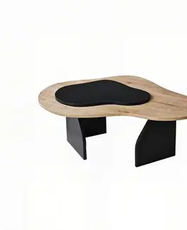 Konferenční stolek Melted - Sapphire Oak, Black