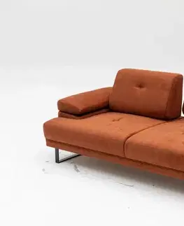 Dvoumístná rozkládací pohovka Mustang - Orange
