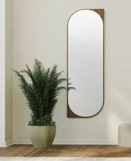 Zrcadlo Livi Walnut 52 x 152 cm