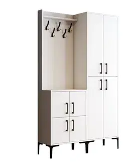 Předsíňová stěna Berlin BA - White