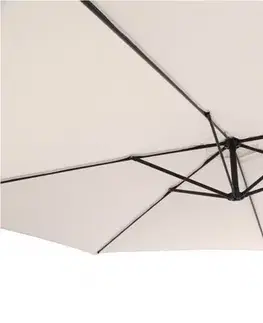Zahradní slunečník s podstavcem ø 300 cm kov