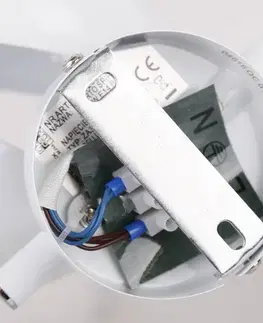 Spirálová stropní lampa kovová bílá + dřevěná 3E14 Puerto