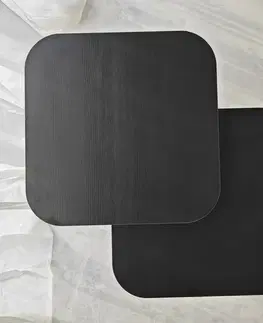 Sada odkládacích stolků Blues Black, 2 ks