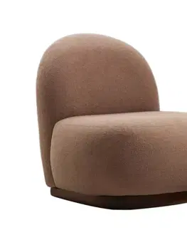 Křeslo ušák Tina - Cappuccino