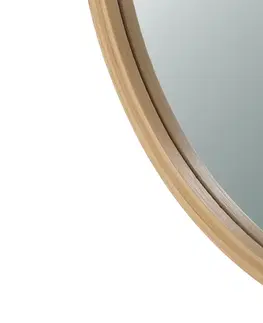 Nástěnné zrcadlo B053 NAT, bambus