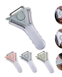PROHOME - Škrabka na zeleninu 3v1 různé barvy