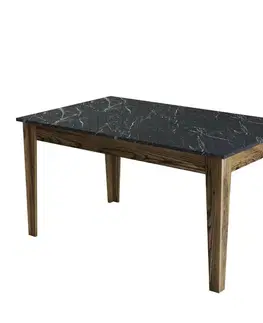 Jídelní stůl Milan Walnut and Black