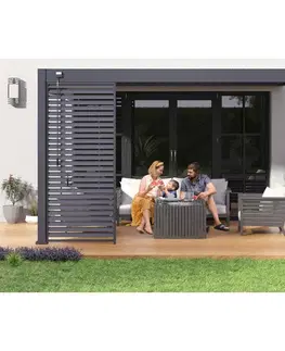 Fixní hliníkový panel zastínění pro bioklimatickou pergolu Rojaplast