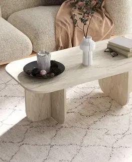 Konferenční stolek Becaj - Travertine