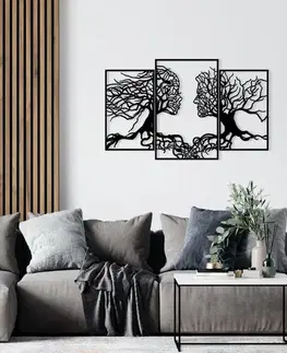 Dekorativní kovový doplněk na zeď Love Tree