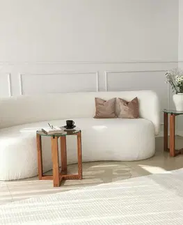 Sada odkládacích stolků (2 kusy) Amalfi - Walnut