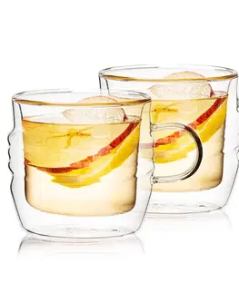 4Home Termo sklenice Stripe Hot&Cool 250 ml, 2 ks