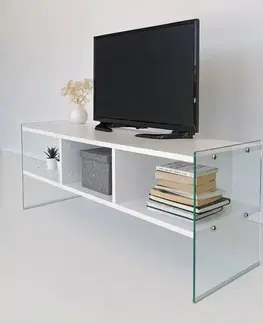 Televizní stolek Glass