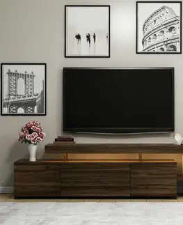 Televizní stolek Beliz Walnut