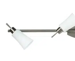 Stropní svítidlo 4xG9 73cm KROTON pásek matný nikl