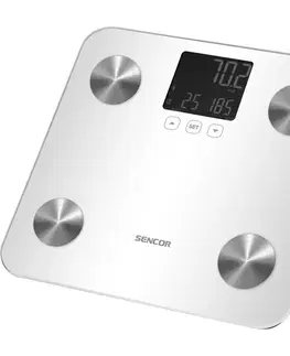Sencor SBS 6025WH osobní fitness váha, bílá