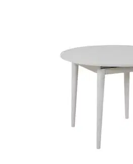 Jídelní set s rozkládacím stolem a židlemi (5 kusů) Vina 0701 - White, Grey
