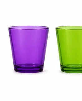 PROHOME - Sklenice 280ml různé barvy