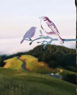 Zahradní dekorace Bird on the branch 22