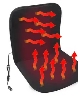 Compass Potah sedadla vyhřívaný 12V BLACK