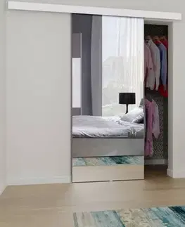 KIER Posuvné dveře MIRROR | 90 cm