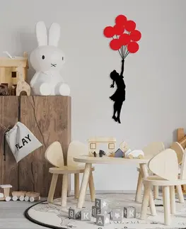 Dekorativní kovový doplněk na zeď Banksy - 11