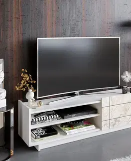 TV stolek Valantina - White