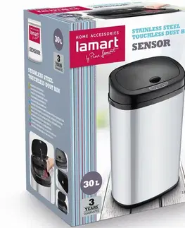 Odpadkový koš Lamart LT 8021 30 l bezdotykový, 30 l
