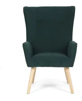Křeslo ušák GRN2, zelená