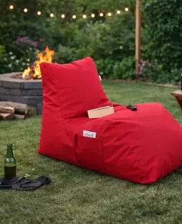 Sedací vak Daybed, červená