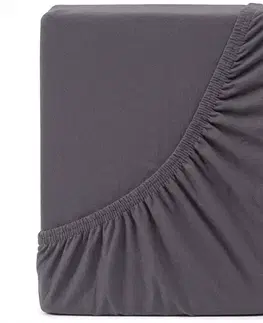 4Home Jersey prostěradlo IDEAL antracit, 60 x 120 cm, 60 x 120 cm