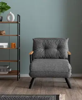 Křeslo Sando Single Light Grey