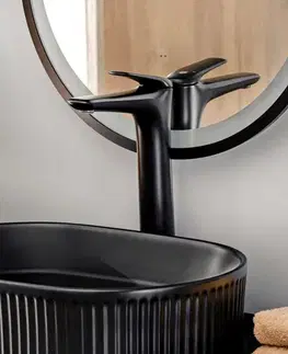 ArtCom Umyvadlová baterie NIAGARA 86002B | černá vysoká