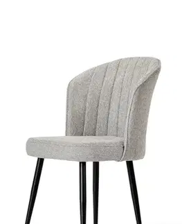 Sada židlí (2 kusy) Rubi - Grey, Black v2