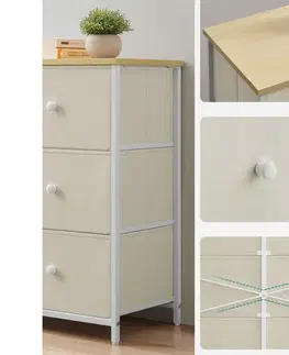 Komoda E1033 WT, 80 cm, L