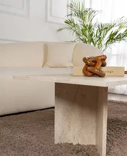 Konferenční stolek Sabin - Travertine