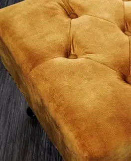 Chesterfield taburet MIDAS Dekorhome