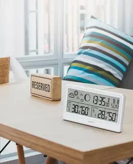 Sencor SWS 3600 meteostanice s bezdrátovým snímačem, bílá